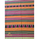 White Dhungria Khadi Cotton saree