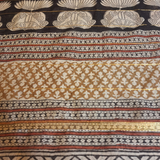 Black Chanderi Saree