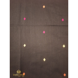 Black Dhungria Khaadi Cotton Saree